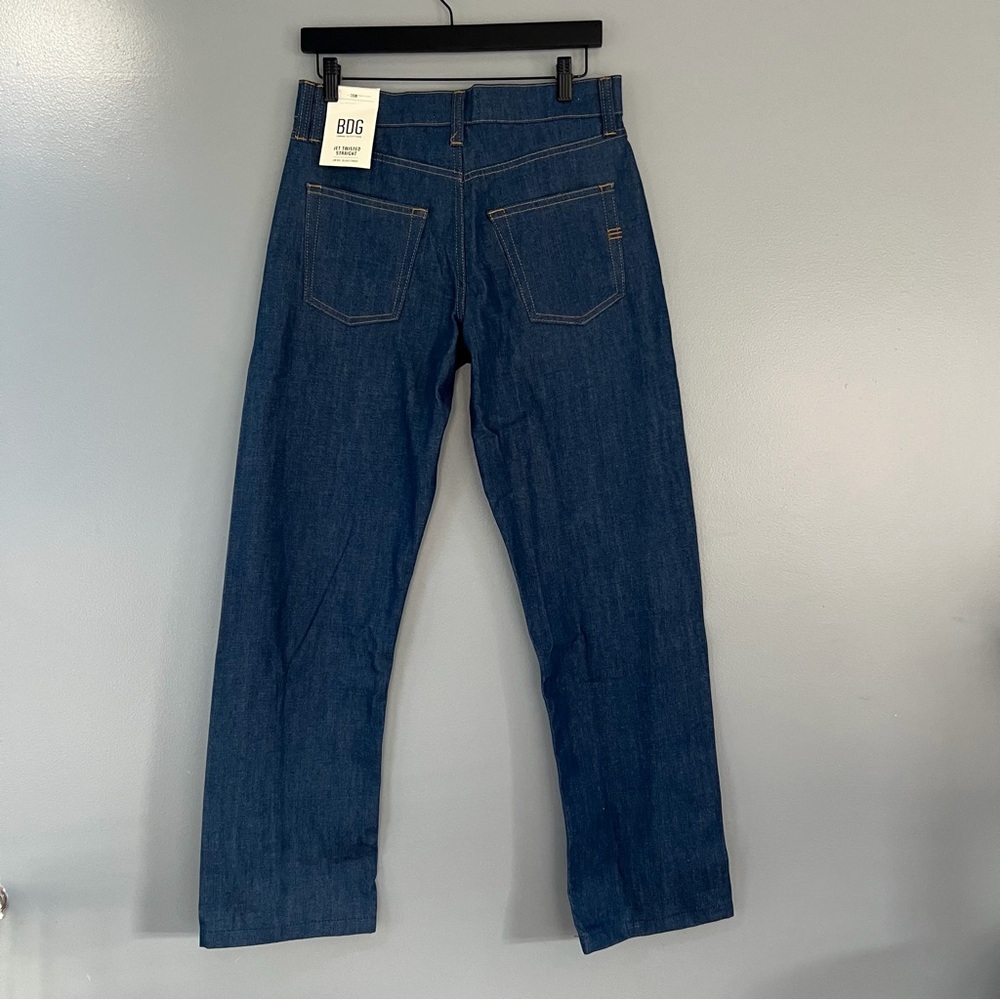 Urban Outfitters Jet Twisted Straight Jeans - Picture 4 of 6